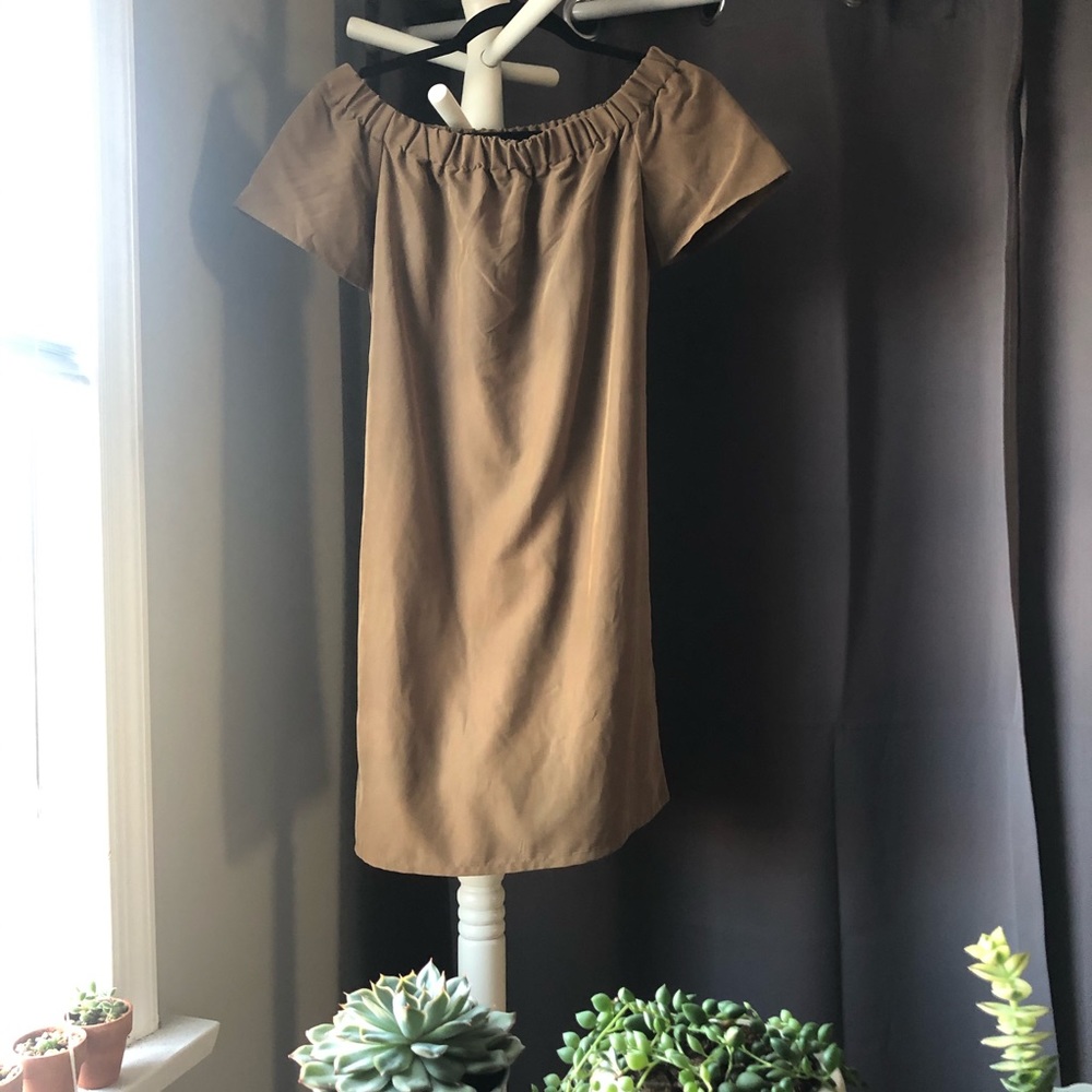 Off the shoulder dress